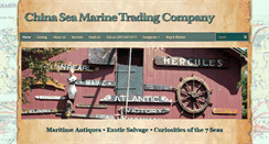 Desktop Screenshot of chinaseatrading.com